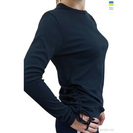 Фотография Кофта женская Весна/осень 121 чорний (4 шт. р.сетка S-XL) "Sport style" недорого оптом от прямого поставщика