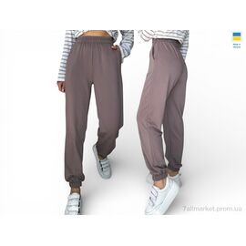 Фотография Спортивные брюки женские Весна/осень 1055 моко (4 шт. р.сетка S-XL) "Sport style" недорого оптом от прямого поставщика
