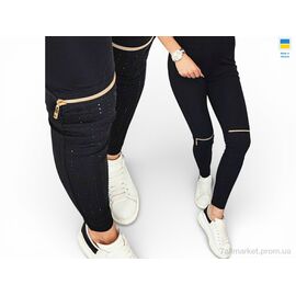 Фотография Лосинсы женские Весна/осень 5872 чорний (4 шт. р.сетка S-XL) "Sport style" недорого оптом от прямого поставщика