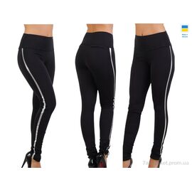 Фотография Лосинсы женские Весна/осень 529 чорний (4 шт. р.сетка S-XL) "Sport style" недорого оптом от прямого поставщика