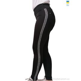 Фотография Лосинсы женские Весна/осень 5329 чорний (4 шт. р.сетка S-XL) "Sport style" недорого оптом от прямого поставщика