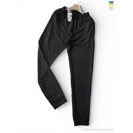 Спортивні штани чоловічі Весна/осінь 1125 чорний (4 шт. р.сіткаM-2XL) "Sport style" недорого оптом від прямого постачальника