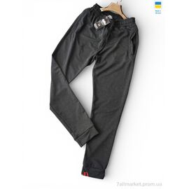 Спортивні штани чоловічі Весна/осінь 1128 т.сірий (4 шт. р.сіткаM-2XL) "Sport style" недорого оптом від прямого постачальника