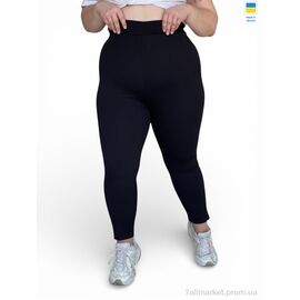 Фотография Лосинсы женские Весна/осень 50225 чорний (4 шт. р.сетка 2XL-5XL) "Margo" недорого оптом от прямого поставщика