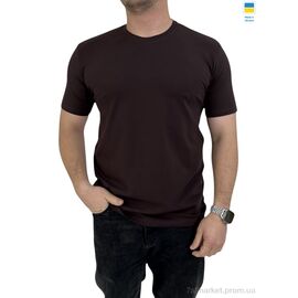 Футболка чоловіча Літо 0080 шоколад (4 шт. р.сітка2XL-5XL) "Margo" недорого оптом від прямого постачальника
