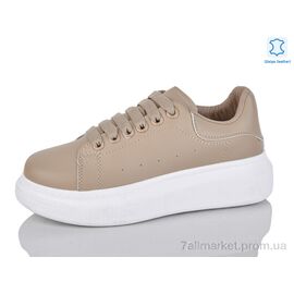 Фотография Кроссовки женские модные Весна/осень XF01-AA607-5 шкіра (8 пар р.36-41) "Xifa" недорого оптом от прямого поставщика