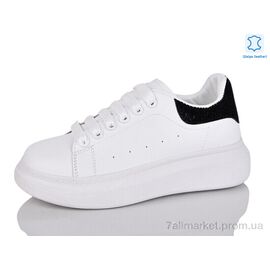 Фотография Кроссовки женские модные Весна/осень XF01-AA607-12 шкіра (8 пар р.36-41) "Xifa" недорого оптом от прямого поставщика