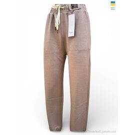 Фотография Спортивные брюки женские Весна/осень 8888 бежевий (3 шт. р.сетка M-XL) "Sport style" недорого оптом от прямого поставщика