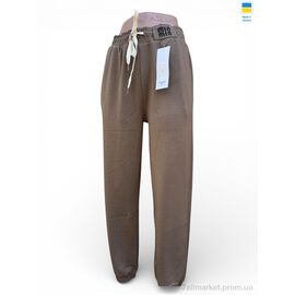 Фотография Спортивные брюки женские Весна/осень 8888 коричневий (3 шт. р.сетка M-XL) "Sport style" недорого оптом от прямого поставщика