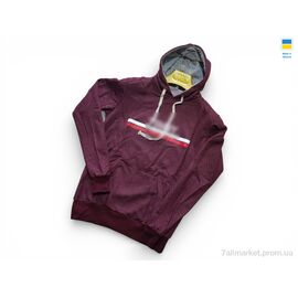 Фотография Батник мужской Весна/осень 23T.mmy бордо (4 шт. р.сетка M-2XL) "Sport style" недорого оптом от прямого поставщика