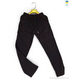 Спортивні штани чоловічі Весна/осінь 02-1Ad чорний (5 шт. р.сітка46-54) "Sport style" недорого оптом від прямого постачальника