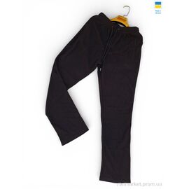 Спортивні штани чоловічі Весна/осінь 20-1Pu чорний (5 шт. р.сітка50-58) "Sport style" недорого оптом від прямого постачальника