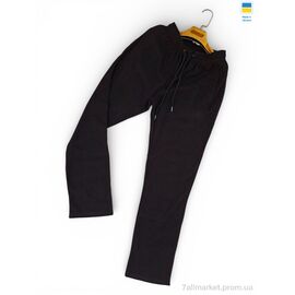 Спортивні штани чоловічі Весна/осінь 20-1Ad чорний (5 шт. р.сітка50-58) "Sport style" недорого оптом від прямого постачальника