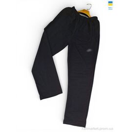 Спортивні штани чоловічі Весна/осінь 10Ni чорний (5 шт. р.сітка56-64) "Sport style" недорого оптом від прямого постачальника