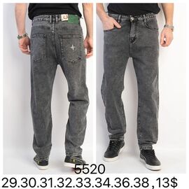 Джинси чоловічі 5520 grey р.29-38 "God Baron" недорого оптом від прямого постачальника