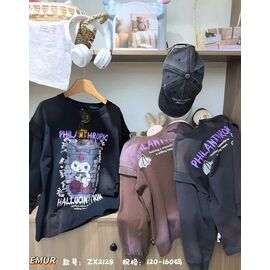 Фотография Свитер детский на девочку 2128 black р.120-160 "Major" недорого оптом от прямого поставщика