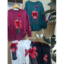 Фотография Свитер детский на девочку 2144 green р.120-160 "Major" недорого оптом от прямого поставщика