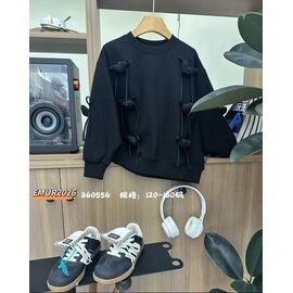 Фотография Свитер детский на девочку 860556 black р.120-160 "Major" недорого оптом от прямого поставщика