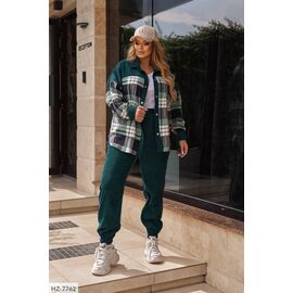 Фотография Костюм женский двойка брюки и рубашка большие размеры р.50-52;58-60;62-64;54-56 (7цв) "LETTI" купить недорого от прямого поставщика