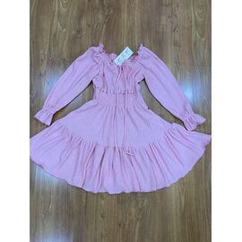 Плаття дитяче на дівчинку 296 pink р.128-152 "RSV" недорого оптом від прямого постачальника