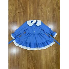 Плаття дитяче на дівчинку 315 blue р.104-128 "RSV" недорого оптом від прямого постачальника