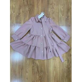 Плаття дитяче на дівчинку 096 powder р.116-140 "RSV" недорого оптом від прямого постачальника