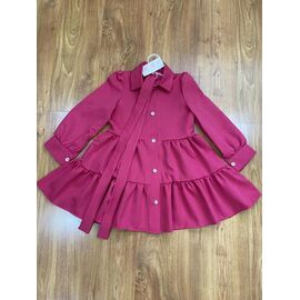 Плаття дитяче на дівчинку 096 fuchsia р.116-140 "RSV" недорого оптом від прямого постачальника