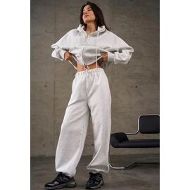 Фотография Костюм спортивный женский тёплый 9992 l.grey р.M-XL "Little Secret" недорого оптом от прямого поставщика