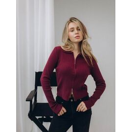 Фотография Кофта женская 306 wine р.one size "Little Secret" недорого оптом от прямого поставщика