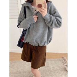 Фотография Кофта спортивная женская тёплая 780 grey р.one size "Little Secret" недорого оптом от прямого поставщика