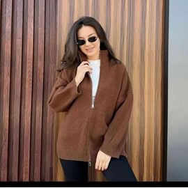 Фотография Кофта женская тёплая 781 brown р.one size "Little Secret" недорого оптом от прямого поставщика