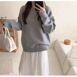 Фотография Свитер женский 3099 grey р.one size "Little Secret" недорого оптом от прямого поставщика