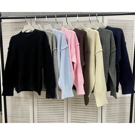 Фотография Свитер женский 3099 l.grey р.one size "Little Secret" недорого оптом от прямого поставщика