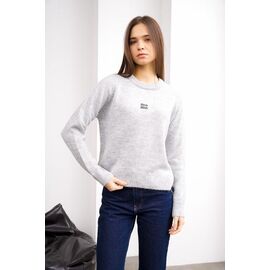 Фотография Свитер женский 0713 grey р.one size "Little Secret" недорого оптом от прямого поставщика