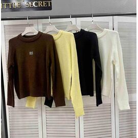 Фотография Свитер женский 0713 brown р.one size "Little Secret" недорого оптом от прямого поставщика