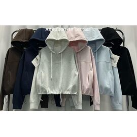 Фотография Кофта спортивная женская 93001 mix р.50-58 "FLORA" недорого оптом от прямого поставщика