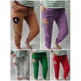 Фотография Штаны спортивные женские 022 brown р.S-XL "BAMBIN" недорого оптом от прямого поставщика