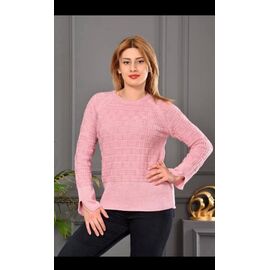 Фотография Платье тёплое женское 276 pink р.44-48 "BAMBIN" недорого оптом от прямого поставщика