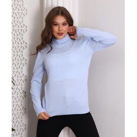 Фотография Свитер женский 3406 l.blue р.42-52 "BAMBIN" недорого оптом от прямого поставщика