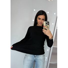Фотография Свитер женский LR1012 black р.42-46 "Lora" недорого оптом от прямого поставщика