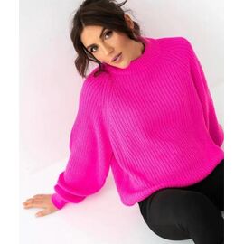 Фотография Свитер женский LR982 pink р.one size "Lora" недорого оптом от прямого поставщика