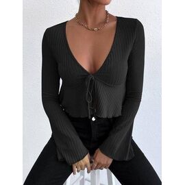 Топ жіночий 1384 d.grey р.42-48 "BONJOUR" недорого оптом від прямого постачальника