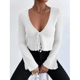 Топ жіночий 1384 white р.42-48 "BONJOUR" недорого оптом від прямого постачальника