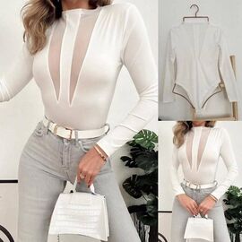 Фотография Боди 1441 white р.42-48 "BONJOUR" недорого оптом от прямого поставщика