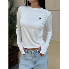 Фотография Свитер женский 4238 white р.42-48 "BONJOUR" недорого оптом от прямого поставщика