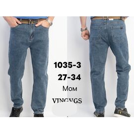 Джинси чоловічі 1035-3 blue р.27-34 "Vingvgs" недорого оптом від прямого постачальника