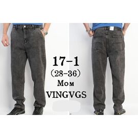 Джинси чоловічі 17-1 grey р.28-36 "Vingvgs" недорого оптом від прямого постачальника