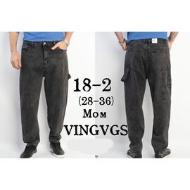 Джинси чоловічі 18-2 grey р.28-36 "Vingvgs" недорого оптом від прямого постачальника