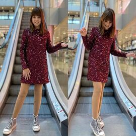 Плаття дитяче на дівчинку KR418 wine р.34-42 "Karolina" недорого оптом від прямого постачальника