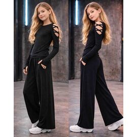 Фотография Костюм детский на девочку KR434 black р.34-42 "Karolina" недорого оптом от прямого поставщика